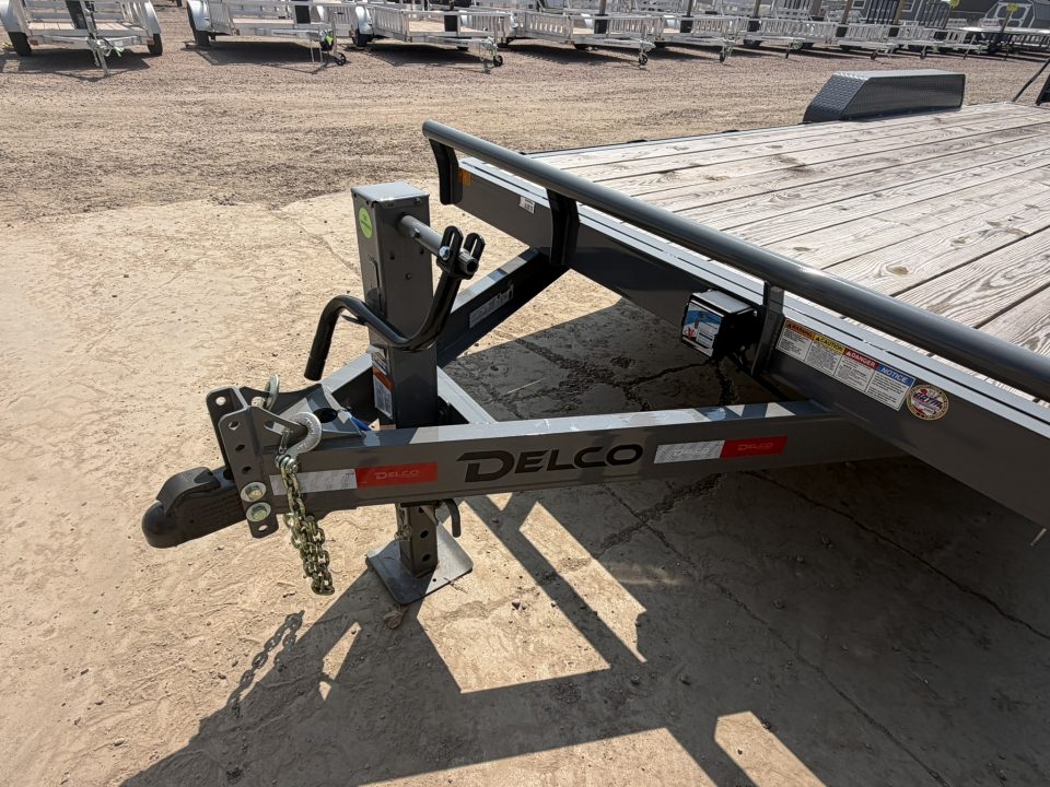 New 2026 Delco Trailers 20' HD Equipment Trailer