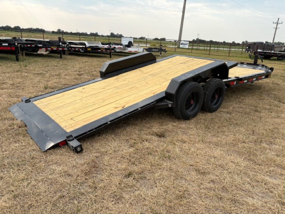 New 2027 MAXX-D 83x24 Tandem 16K Tilt Trailer W/ 8' Stationary Deck
