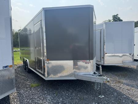 New 2027 E-Z Hauler EZEC8.5X20CH XLT PRO 71 SERIES 10K Car Hauler 7 FOOT 1 INCH INTERIOR HEIGHT, .080 POLY SIDES, FREE ALUMINUM WHEEL UPGRADE