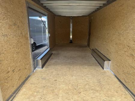 New 2027 E-Z Hauler EZEC8.5X20CH XLT PRO 10K 71 SERIES Car Hauler ELITE ESCAPE DOOR, REAR CANOPY, 7 FT 1 INCH INTERIOR HEIGHT, FREE ALUMINUM WHEEL UPGRADE