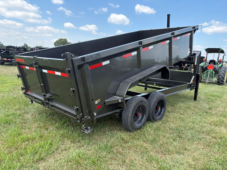 New 2027 MAXX-D 83x16 Tandem 18K Telescopic Dump Trailer W/ 3' Sides & Wireless Remote