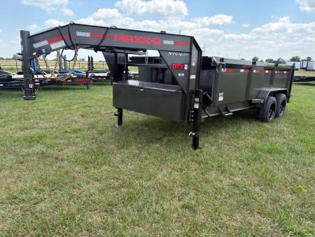 New 2027 MAXX-D 83x16 Tandem 18K Telescopic Dump Trailer W/ 3' Sides & Wireless Remote