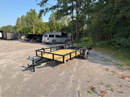 New 2026 Oak Ridge77x14SA Utility Trailer