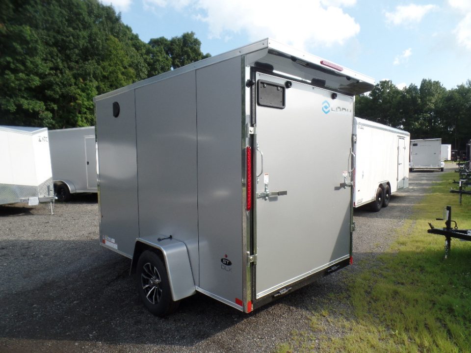 New 2027 Look Trailers 6' by 12 ft. single axle Deluxe Model Cargo / Enclosed Trailer
