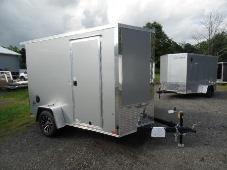 New 2027 Look Trailers 6' by 12 ft. single axle Deluxe Model Cargo / Enclosed Trailer