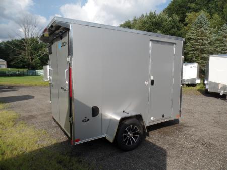 New 2027 Look Trailers 6' by 12 ft. single axle Deluxe Model Cargo / Enclosed Trailer