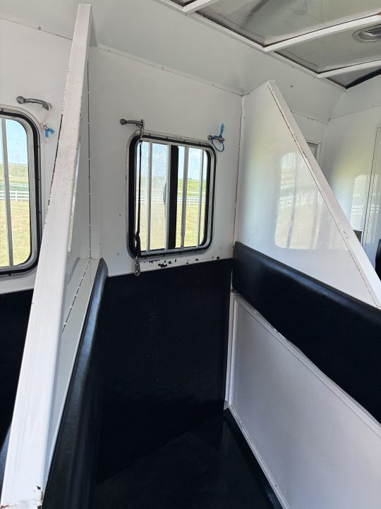 Used 2016 Bison Trailers 3H 11' LQ Horse Trailer