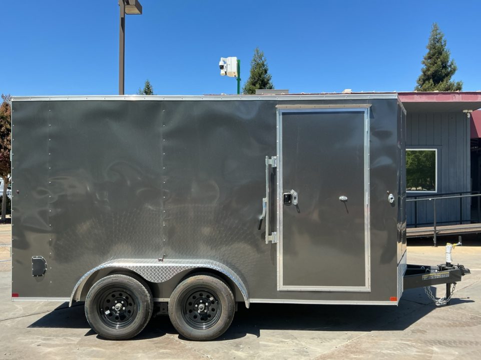 New 2026 Trail Marshal 7X14CTS7K 7FT X 14FT 7K GVW Cargo / Enclosed Trailer