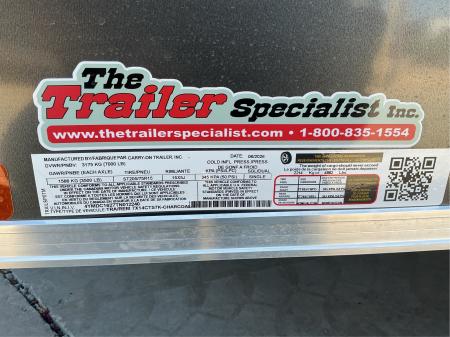 New 2026 Trail Marshal 7X14CTS7K 7FT X 14FT 7K GVW Cargo / Enclosed Trailer