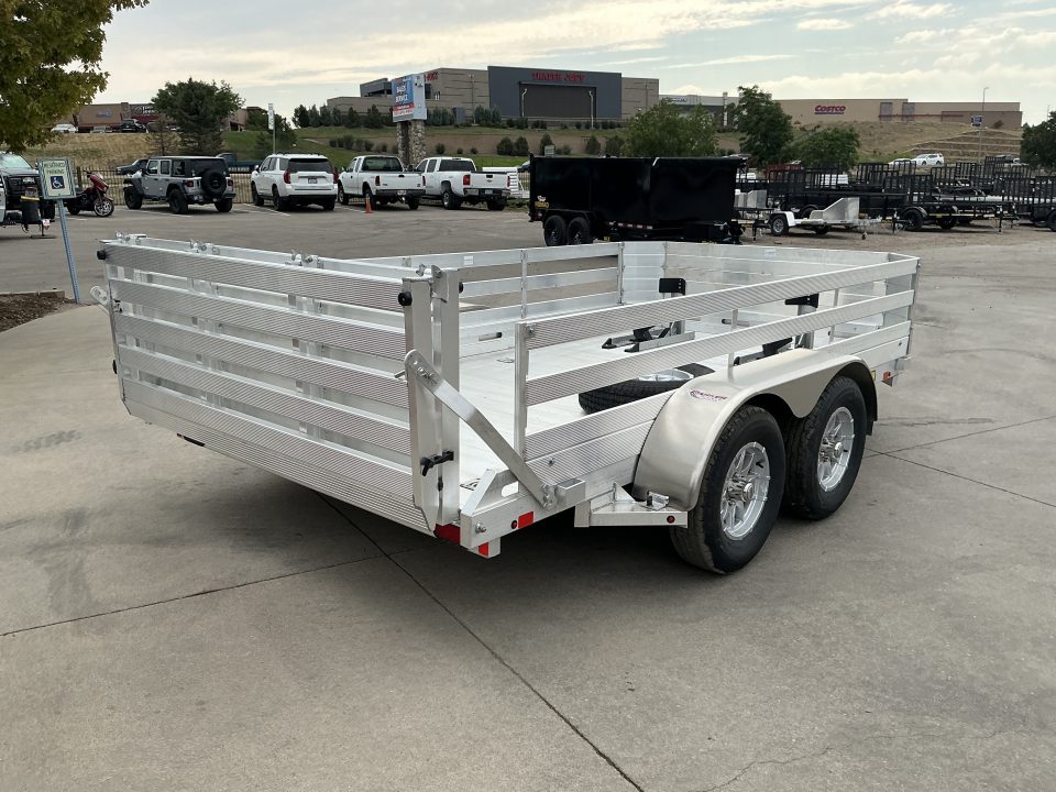 Used 2026 Aluma 7812TA-EL-BT-RTD Utility Trailer