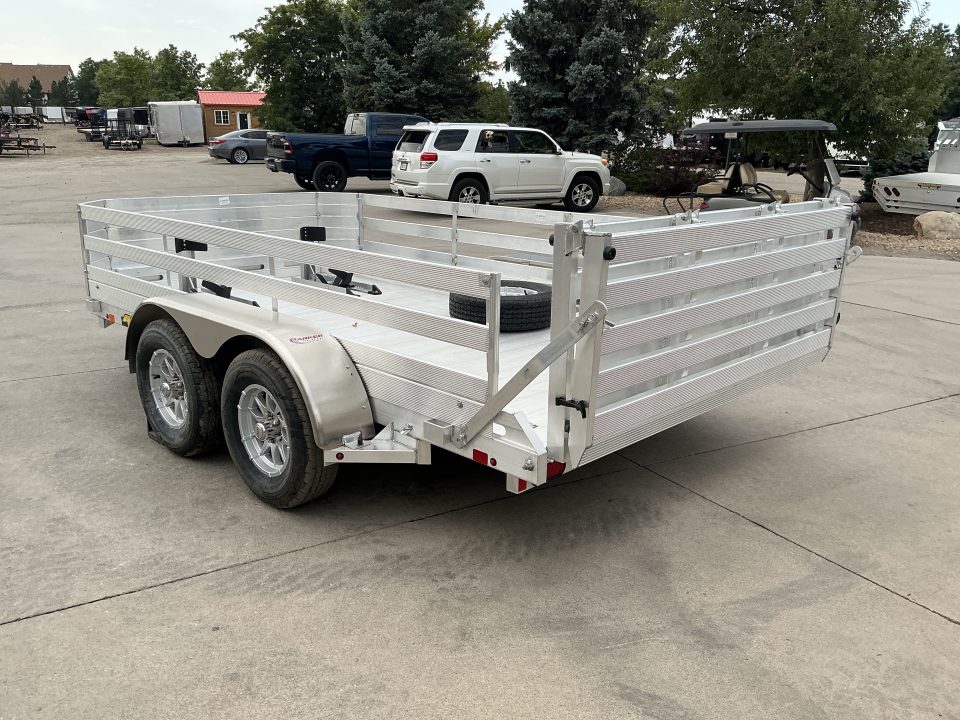 Used 2026 Aluma 7812TA-EL-BT-RTD Utility Trailer