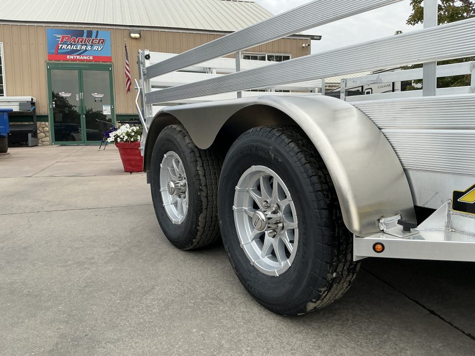 Used 2026 Aluma 7812TA-EL-BT-RTD Utility Trailer