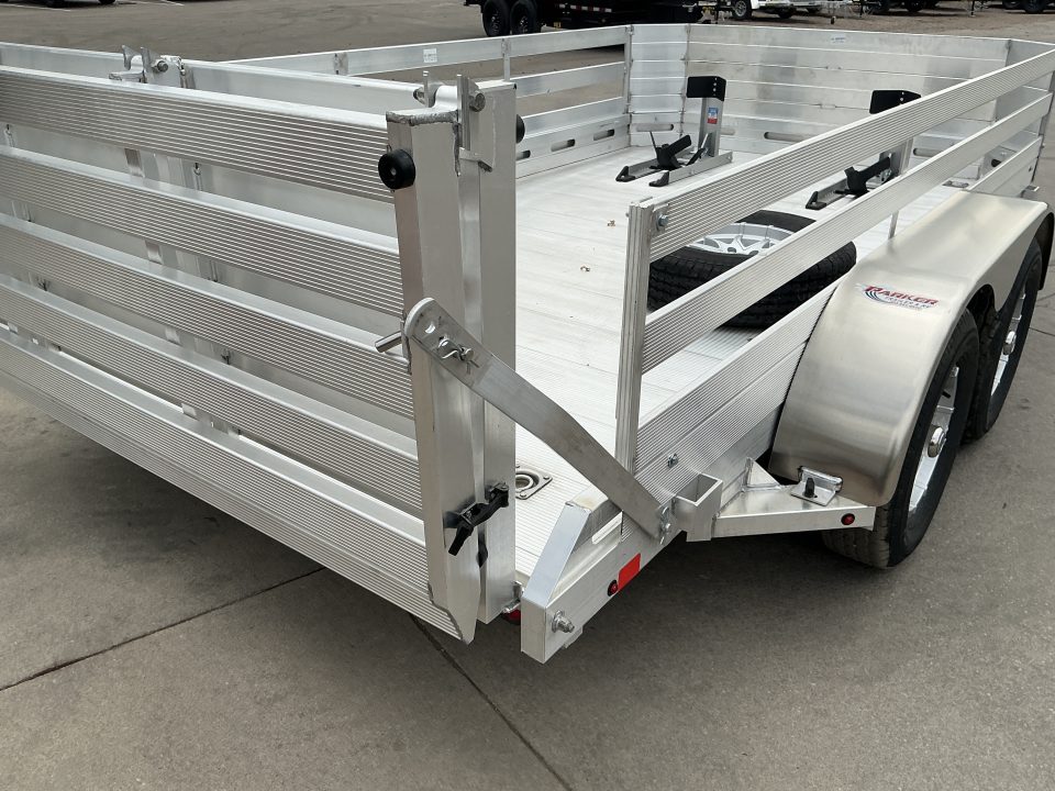 Used 2026 Aluma 7812TA-EL-BT-RTD Utility Trailer