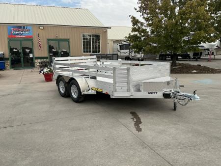 Used 2026 Aluma 7812TA-EL-BT-RTD Utility Trailer