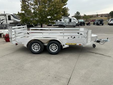 Used 2026 Aluma 7812TA-EL-BT-RTD Utility Trailer
