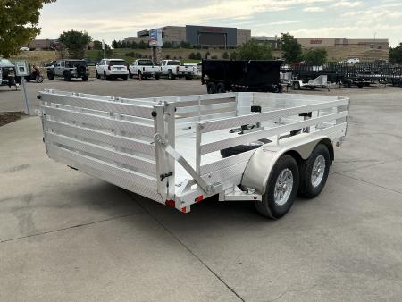 Used 2026 Aluma 7812TA-EL-BT-RTD Utility Trailer