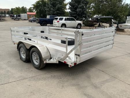 Used 2026 Aluma 7812TA-EL-BT-RTD Utility Trailer