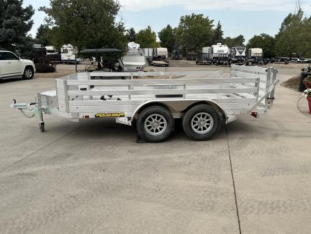 Used 2026 Aluma 7812TA-EL-BT-RTD Utility Trailer