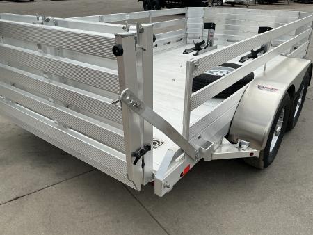 Used 2026 Aluma 7812TA-EL-BT-RTD Utility Trailer