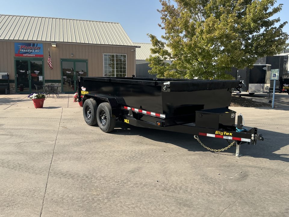 New 2027 Big Tex 14LX-7x14C2A-BK Dump Trailer