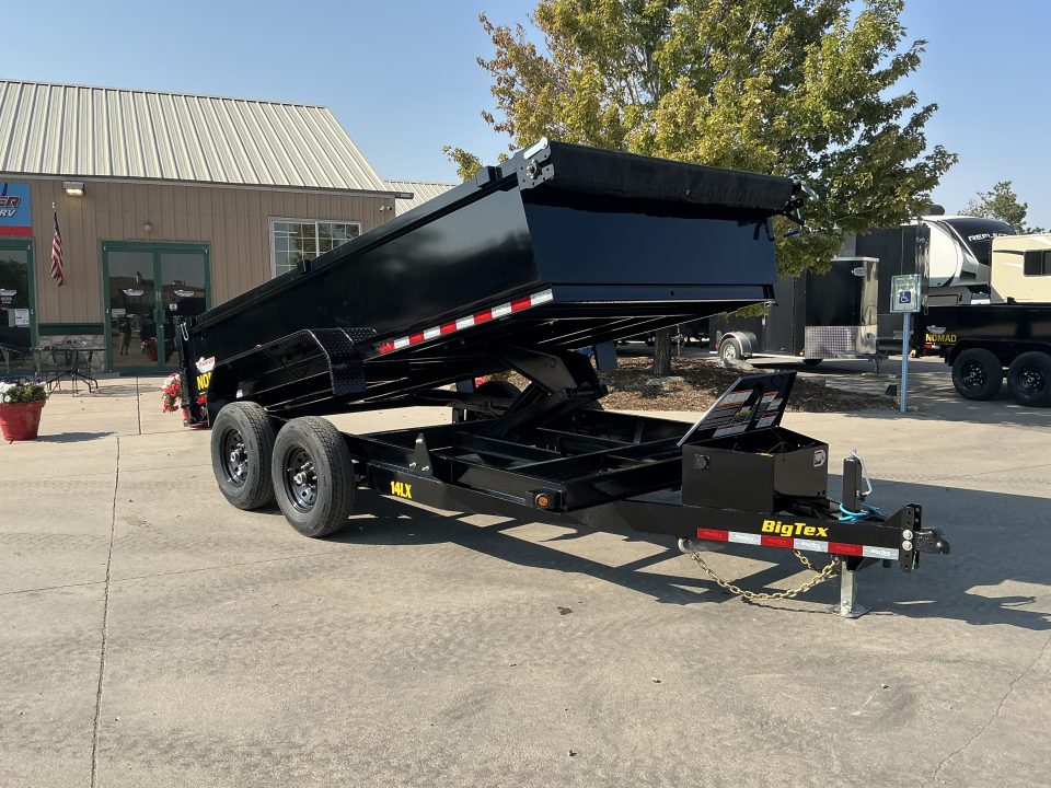 New 2027 Big Tex 14LX-7x14C2A-BK Dump Trailer