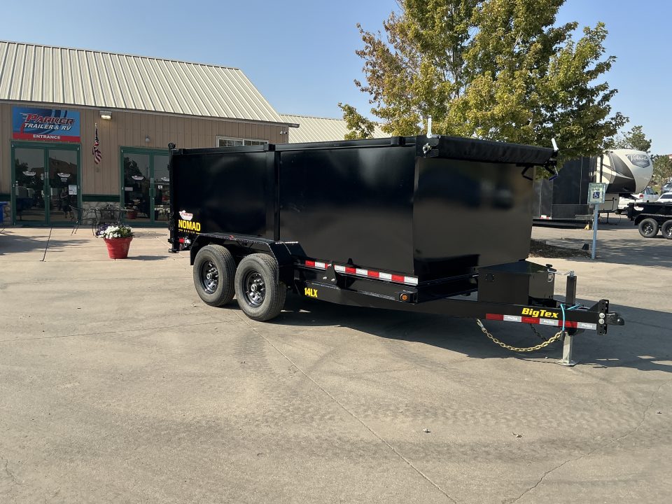 New 2027 Big Tex 14LX-7X14C4A-BK Dump Trailer
