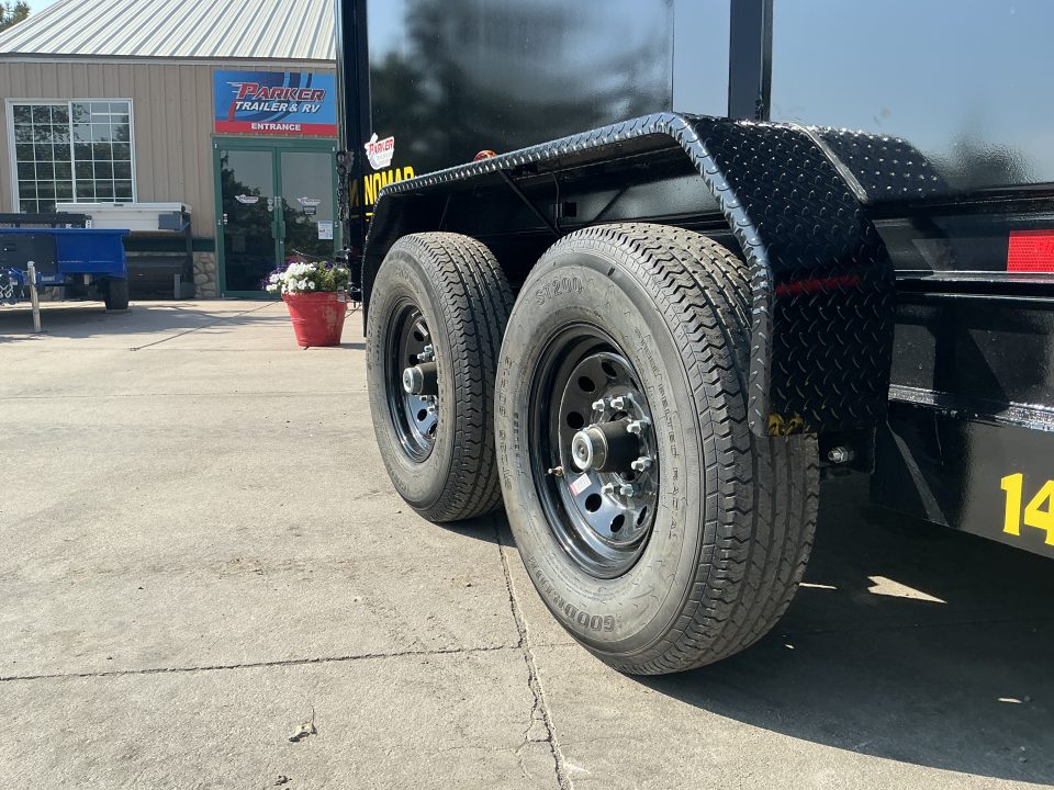New 2027 Big Tex 14LX-7X14C4A-BK Dump Trailer