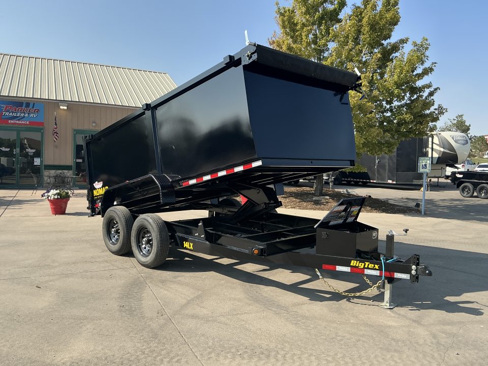 New 2027 Big Tex 14LX-7X14C4A-BK Dump Trailer