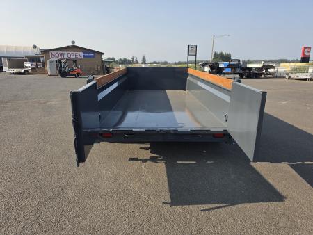 New 2027 Eagle 7X14 Venture Pro LOADED Dump Trailer w/ 24" Sidewalls 14K GVWR