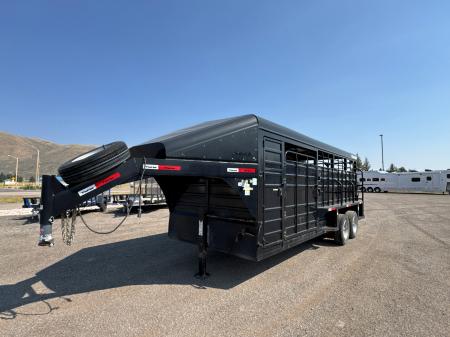 Used 2024 Swift Built Trailers 20' Tack Box Combo