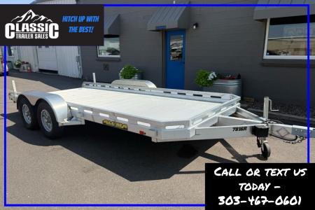 Used 2025 Aluma 7816R Utility Trailer