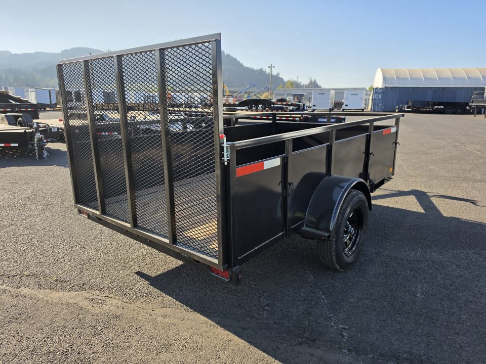 New 2026 Eagle 6x10 Falcon Utility Trailer w/ 24" Sidewalls 3K GVWR