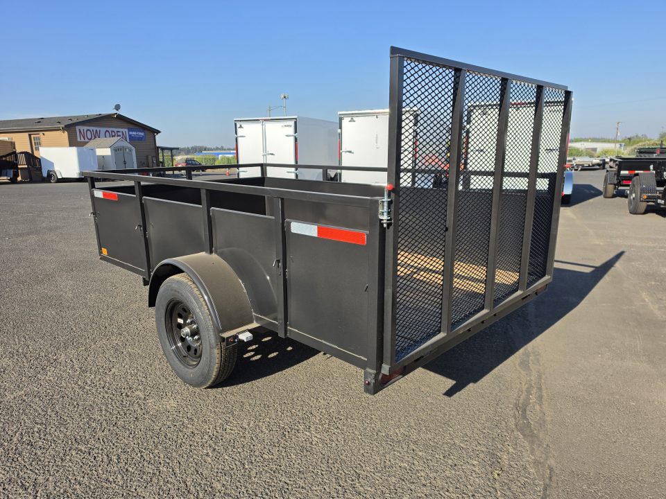New 2026 Eagle 6x10 Falcon Utility Trailer w/ 24" Sidewalls 3K GVWR