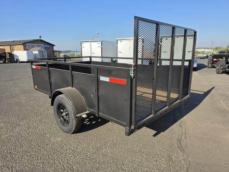 New 2026 Eagle 6x10 Falcon Utility Trailer w/ 24" Sidewalls 3K GVWR