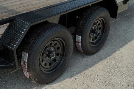 New 2026 MEB 77" x 16' Utility Trailer with Ramp Gate – 7K GVWR