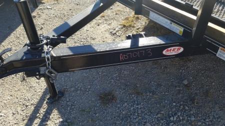 New 2026 MEB 77" x 16' Utility Trailer with Ramp Gate – 7K GVWR