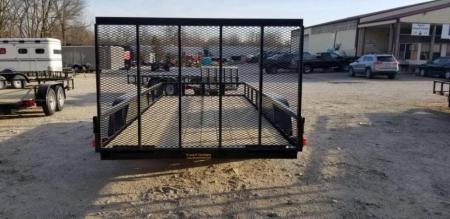 New 2026 MEB 77" x 16' Utility Trailer with Ramp Gate – 7K GVWR