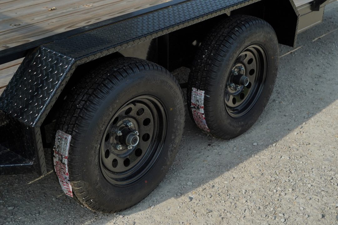 New 2026 MEB 77" x 16' Utility Trailer with Ramp Gate – 7K GVWR