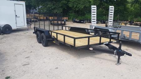 New 2026 MEB 83  x 16' Utility Trailer with Ramp Gate – 7K GVWR