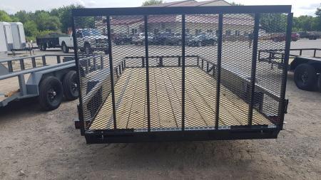 New 2026 MEB 83" x 16' Utility Trailer with Ramp Gate – 7K GVWR