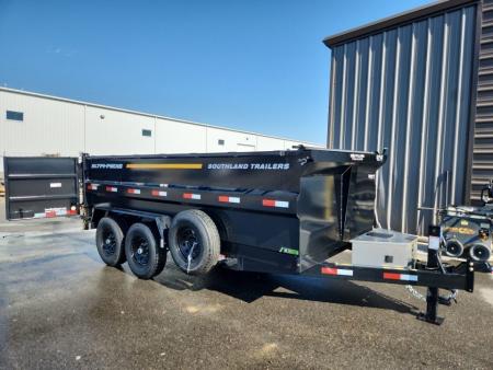 New 2027 Southland Trailers 7 X 14 HIGH SIDE Dump Trailer
