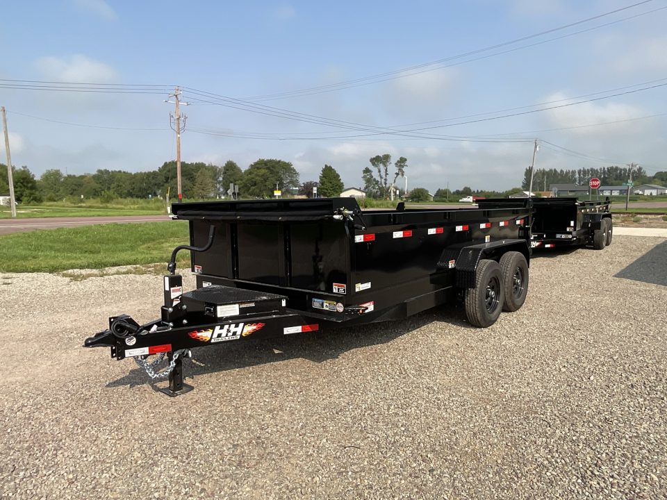 New 2027 H&H Trailers H-DBW14-140 Dump Trailer