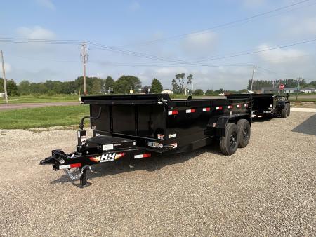New 2027 H&H Trailers H-DBW14-140 Dump Trailer