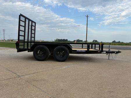 New 2027 Sure-Trac ST-UTT8212-070 82x12 Tube Top (7K) Utility Trailer