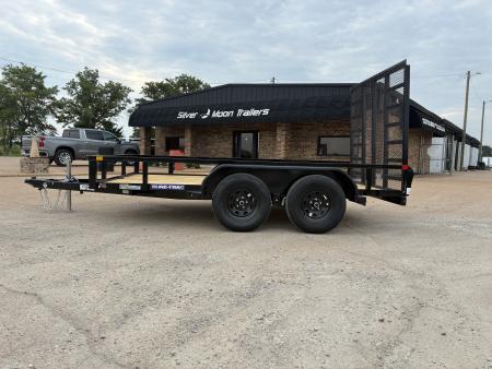 New 2027 Sure-Trac ST-UTT8212-070 82x12 Tube Top (7K) Utility Trailer