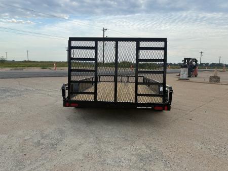 New 2027 Sure-Trac ST-UTT8216-070 82x16 Tube Top (7K) Utility Trailer