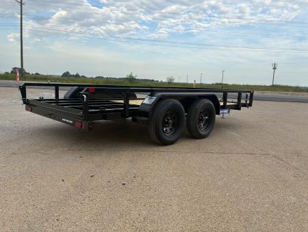 New 2027 Sure-Trac ST-UTT8214-070 82x14 Tube Top (7K) Utility Trailer