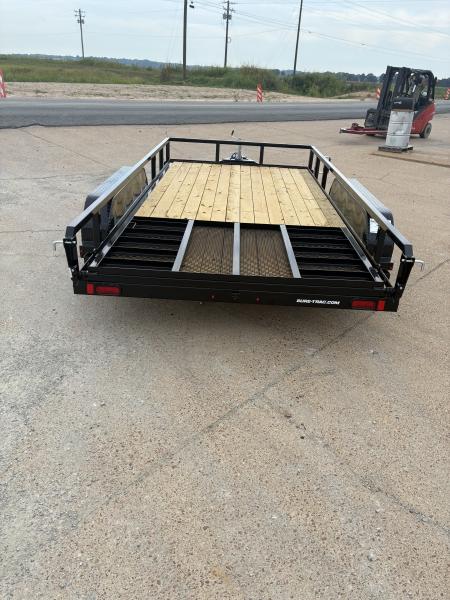 New 2027 Sure-Trac ST-UTT8214-070 82x14 Tube Top (7K) Utility Trailer
