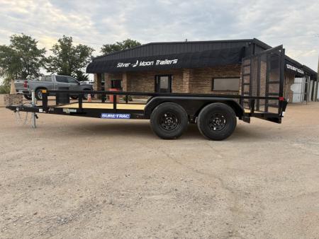 New 2027 Sure-Trac ST-UTT8214-070 82x14 Tube Top (7K) Utility Trailer