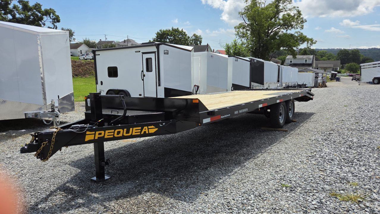 New 2027 Pequea Trailers HDDO 24' LEVELER Deckover Trailer